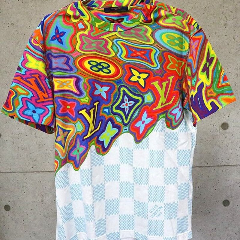 louis vuitton printed shirt