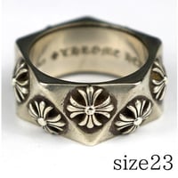 Chrome Hearts Pentagon CH Plus Ring #31294