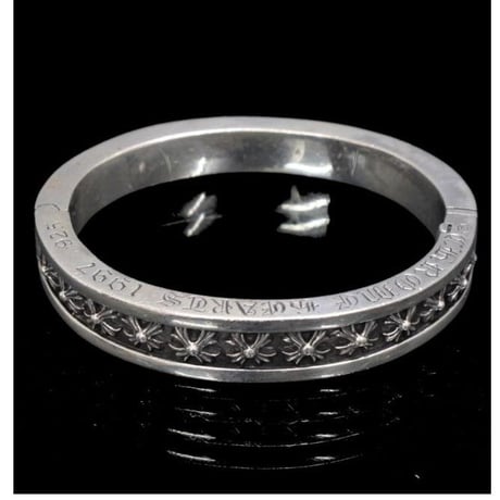 Chrome Hearts Narrow V-Band CHX Bangle #30760