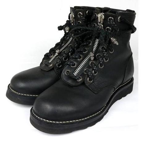 Chrome Hearts WESCO Dagger Zip Fireman Boots #103285
