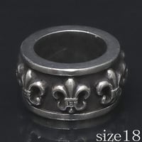 Chrome Hearts BSFleur Silver Ring  #16780