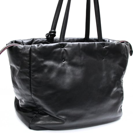 PRADA Tote Bag Nappa Leather Black 1BG223 #74577