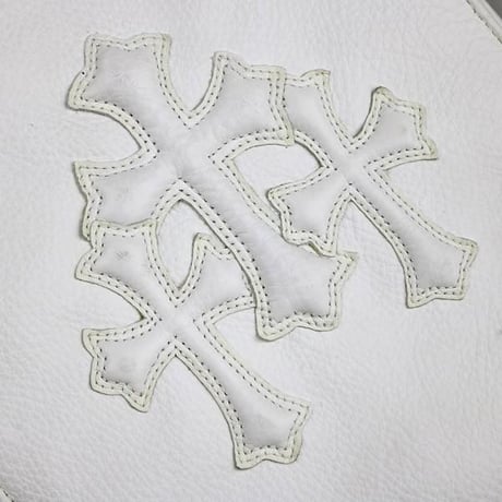Chrome Hearts PLUG Shoulder Bag White  #31331