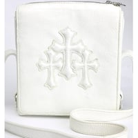 Chrome Hearts PLUG Shoulder Bag White  #31331