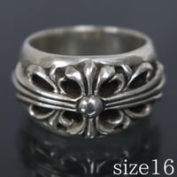 Chrome Hearts Floral Cross Ring #103068
