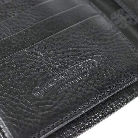 Chrome Hearts Brand-New Cross Button Wave Wallet #31356