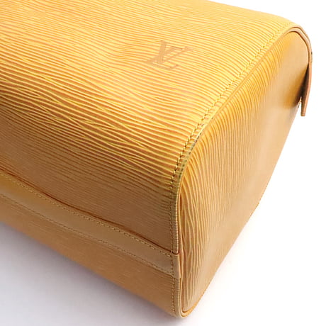 Louis Vuitton Speedy 25 Handbag Epi Leather Yellow M43019 #74750