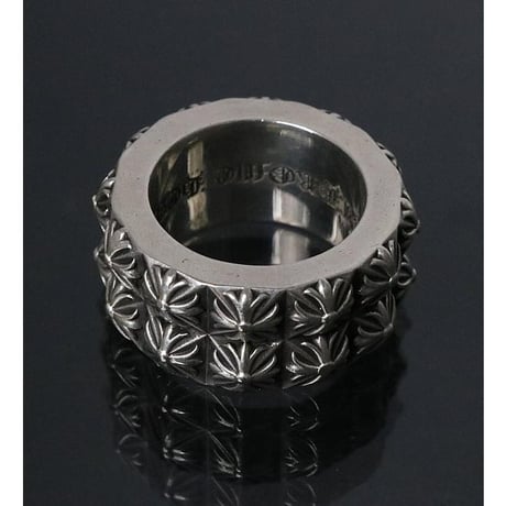 Chrome Hearts Double Pete Punk Ring #103054