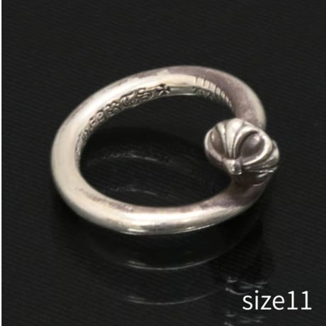Chrome Hearts Cross Ball Nail Ring #30795