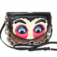 Louis Vuitton x Kansai Yamamoto Pochette Kabuki Mask Bag Monogram Reverse Epi Leather M43495 #74025