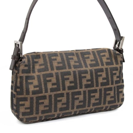 FENDI Mamma Baguette Bag Zucca Canvas ＃74795