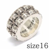 Chrome Hearts Beat Punk Ring 2-Row #30921