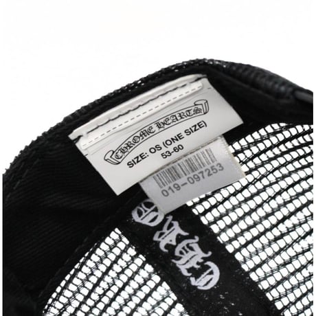 CHROME HEARTS Foti Mahalia Trucker Cap Black #31017