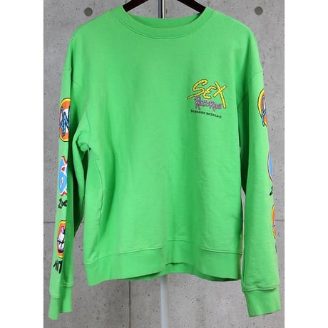 Chrome Hearts PPO Matty Boy SEX RECORDS Crew Neck Sweatshirt #103398