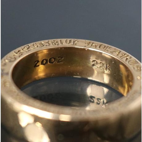 CHROME HEARTS 22K Spacer 6mm  Ring #31009