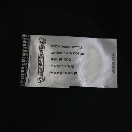 Chrome Hearts Old English logo Hoodie Black and Blue ＃30596