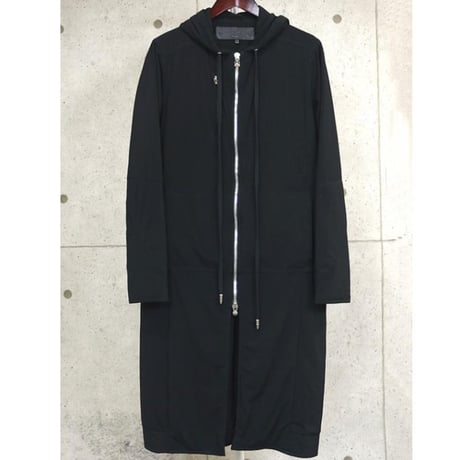CHROME HEARTS Nylon Long Coat Black＃101673