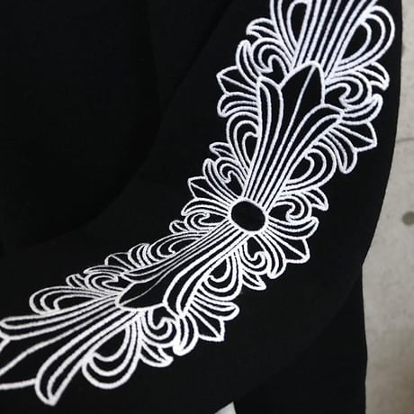 Chrome Hearts Floral Cross Cashmere Knit Jumper #101405