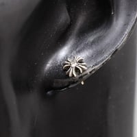Chrome Hearts CH Plus 1P Diamond Stud Earring #30771