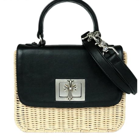 Chrome Hearts GROW UP STRAW 2-Way Bag #103376