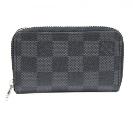 Louis Vuitton Zippy Coin Purse Damier Graphite Canvas N63076 #74278