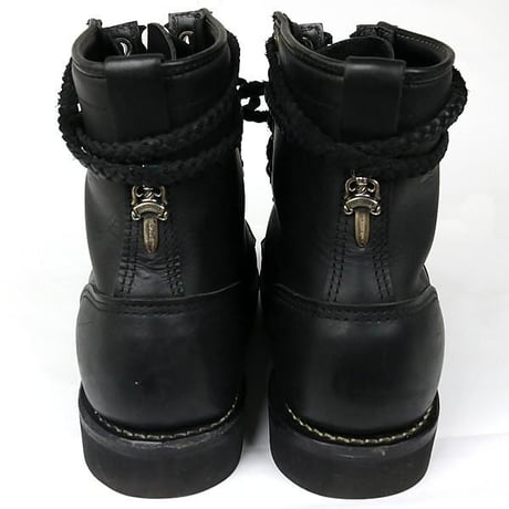 Chrome Hearts WESCO Dagger Zip Fireman Boots #103285