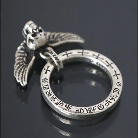 Chrome Hearts Foti Mahalia NTFL Silver Ring #100486