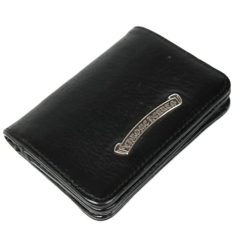 Chrome Hearts 3-Pocket Leather Card Case #31348