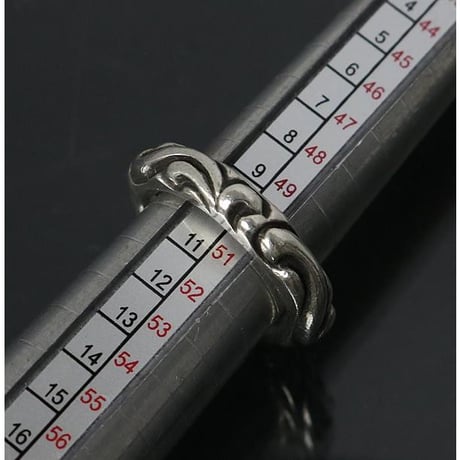 Chrome Hearts Scroll Band Ring #103379