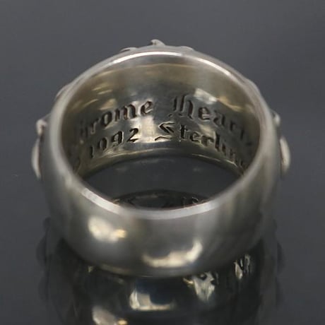 Chrome Hearts Floral Cross Ring #103070