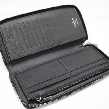Louis Vuitton Zippy Wallet Vertical Monogram Eclipse Black M62295 #74854