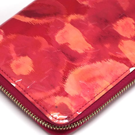 Louis Vuitton Ikat Flower Zippy Wallet Monogram Vernis Red M90020 #72810