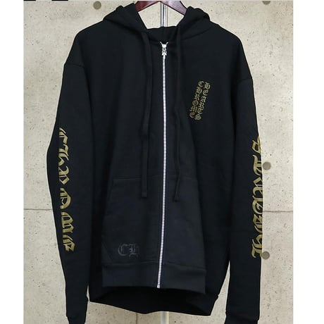Chrome Hearts Brand New Old English Logo Hoodie ＃102891