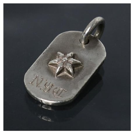 Chrome Hearts Raised Stars Dog Tag pendant #102970