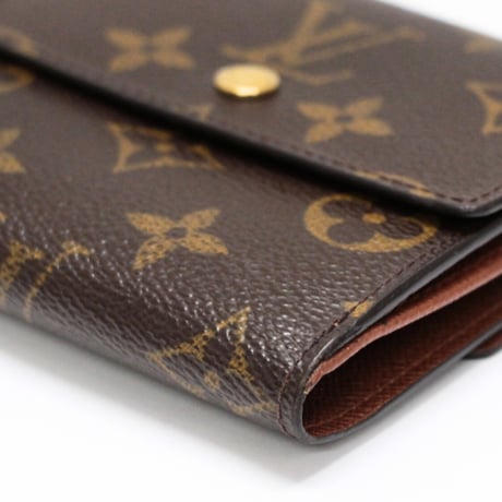 Louis Vuitton Porte Monnaie Billets Carte Credit Wallet Monogram Canvas M61652 #73602
