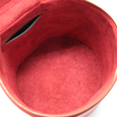 Louis Vuitton Cannes Vanity Bag Epi Leather Red M48037 #75228