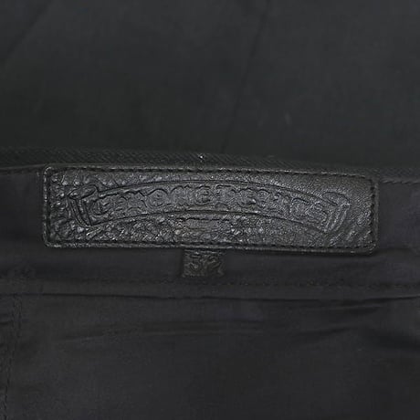 Chrome Hearts Fleur knee Denim Jeans Black #101598