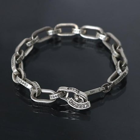 Chrome Hearts Paper E Chain Bracelet 8inches #102533