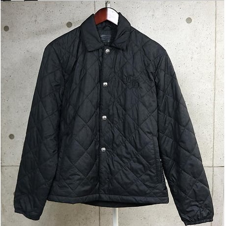Chrome Hearts Brand New CH Logo Embroidered CH Plus All-Over Print Quilted Nylon Jacket #103457