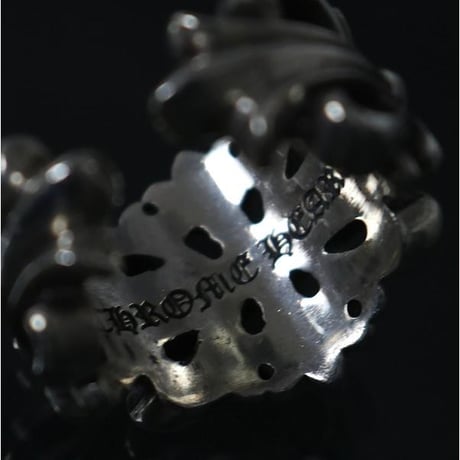 Chrome Hearts Double Floral Cross Ring #103260