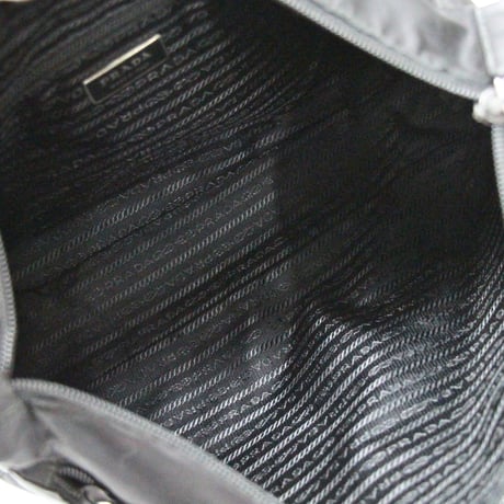 PRADA Shoulder Bag Nylon Black ＃74973