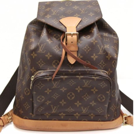 Louis Vuitton Montsouris GM Backpack Monogram Canvas M51135 #73817