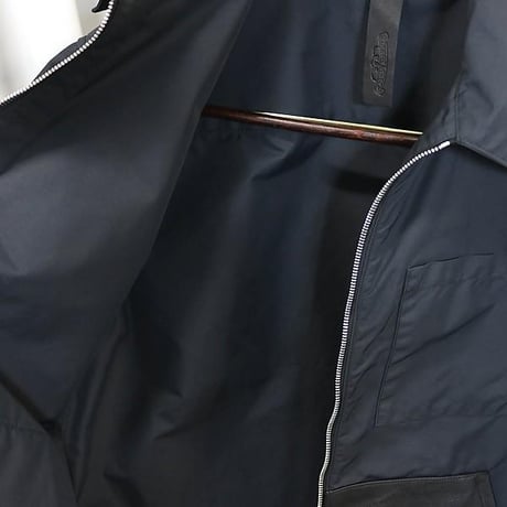 Chrome Hearts Carpenter Leather Pocket Zip Shirt ＃102132