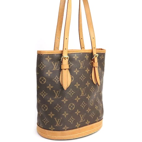 Louis Vuitton Bucket PM Tote Bag Monogram Canvas M42238 #74910