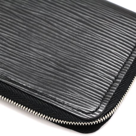 Louis Vuitton Zippy Coin Purse Epi Leather Black M60152 #75253