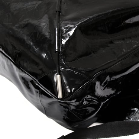 BOTTEGA VENETA Tent Truck Backpack Patent Leather Black #74388
