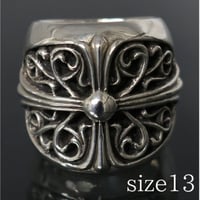 Chrome Hearts Classic Oval Cross Ring  #103259