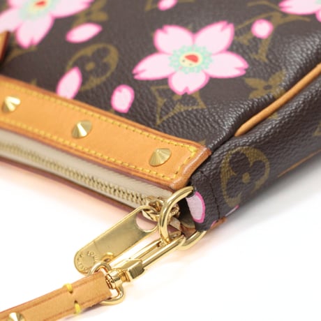 Louis Vuitton x Murakami Pochette Accessory Pouch Monogram Cherry Blossom M92006 #75310