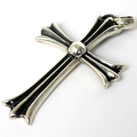 Chrome Hearts Large CH Cross with Bale Pendant #31395