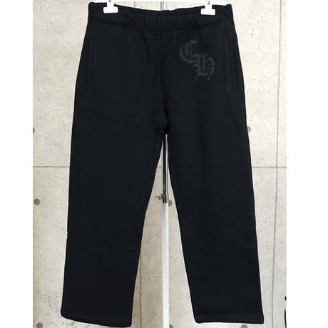 Chrome Hearts CH Logo Embroidered Sweatpants Black #102022